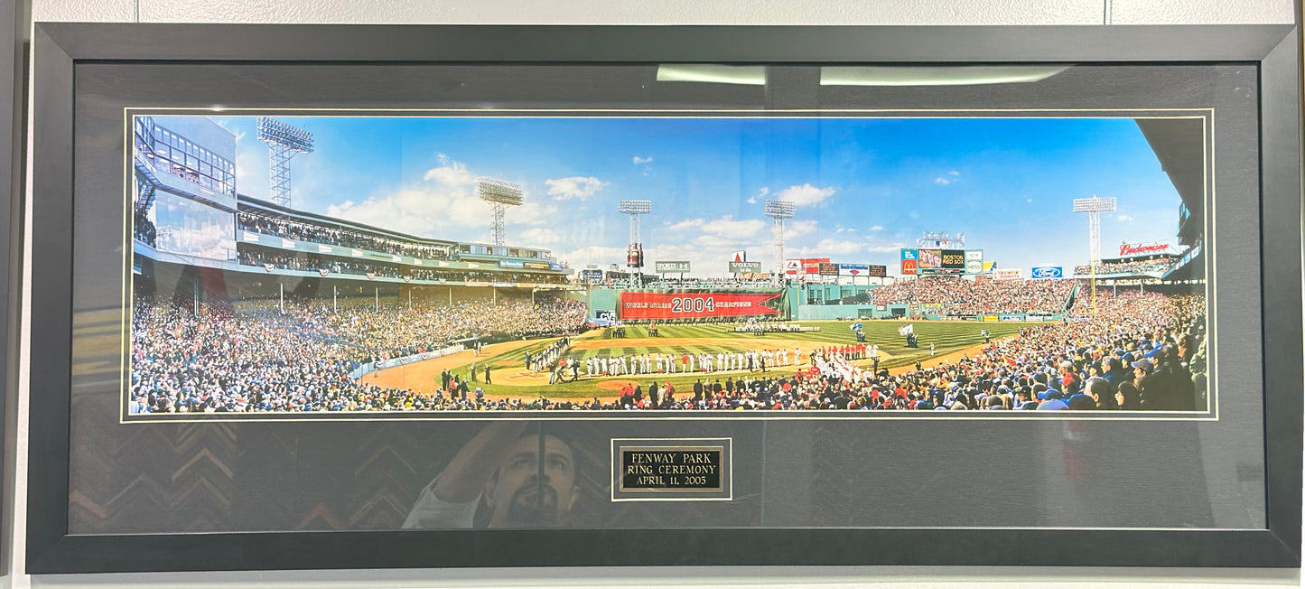 Commemorative Boston Red Sox World Series Ring Ceremony