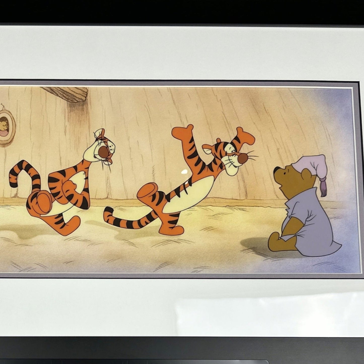 "Bouncy Troucy Tigger" limited edition Disney Sericel