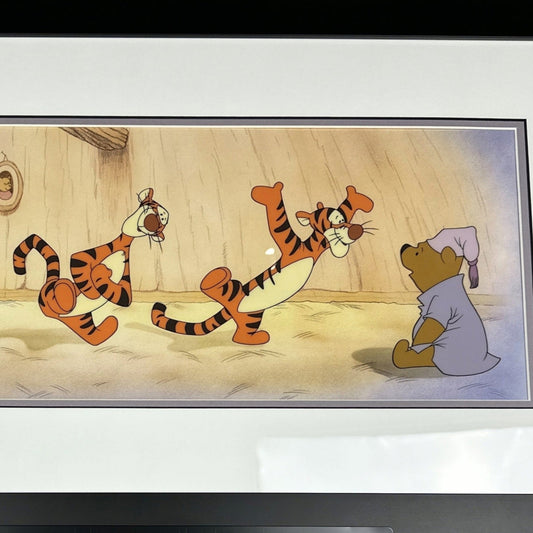 "Bouncy Troucy Tigger" limited edition Disney Sericel
