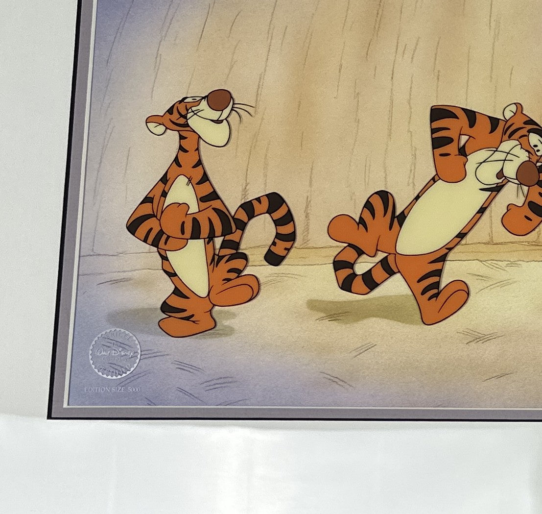 "Bouncy Troucy Tigger" limited edition Disney Sericel