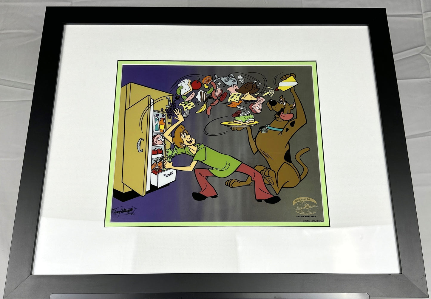 "Scooby's Hero" Hanna Barbera Limited Edition Sericel.