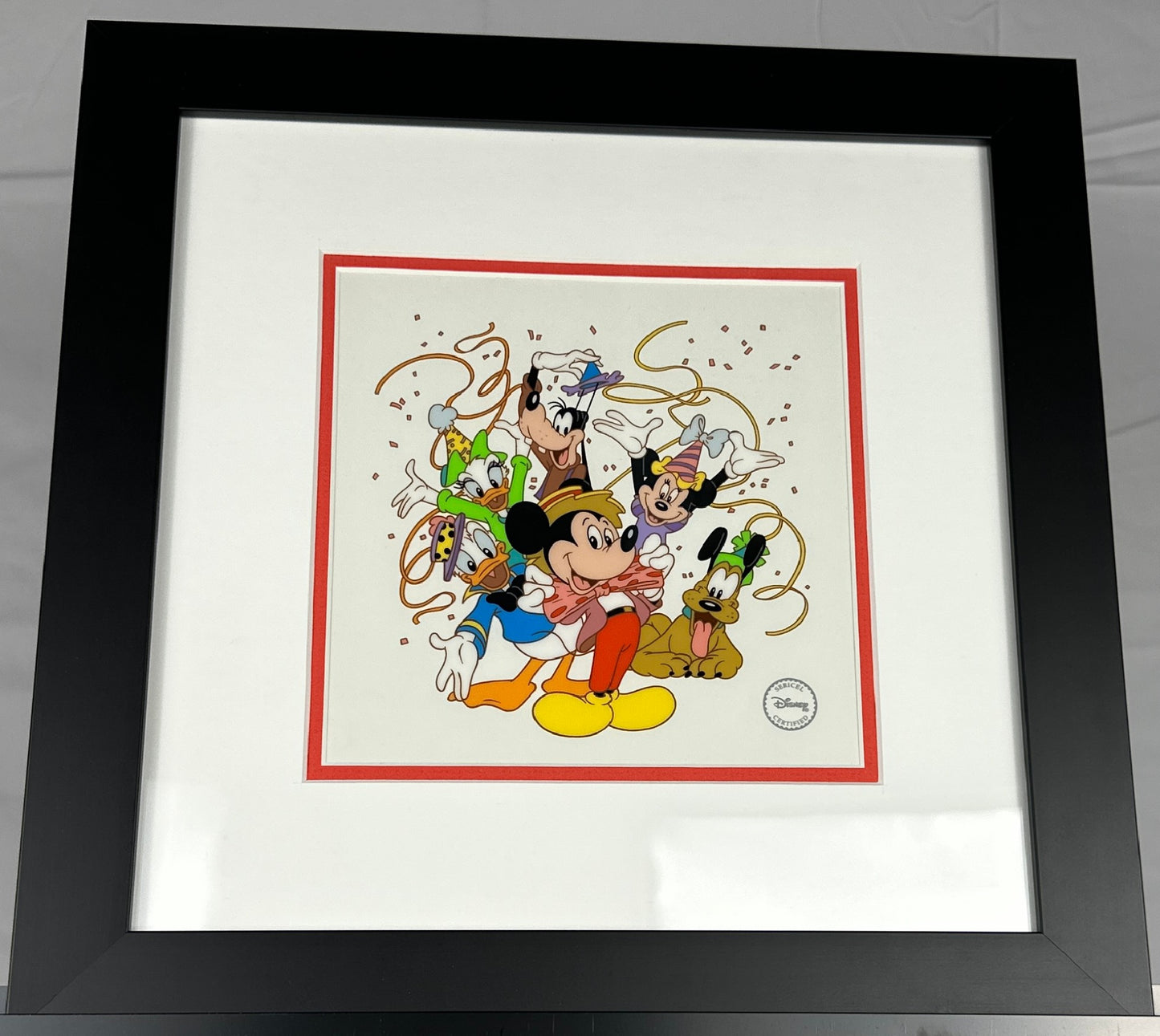 "Party Time Mickey & Friends" Disney Limited Edition Sericel