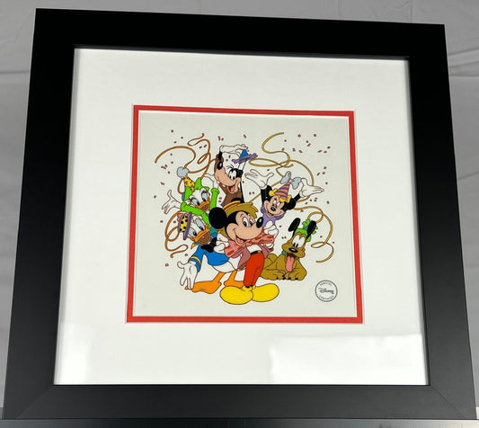 "Party Time Mickey & Friends" Disney Limited Edition Sericel