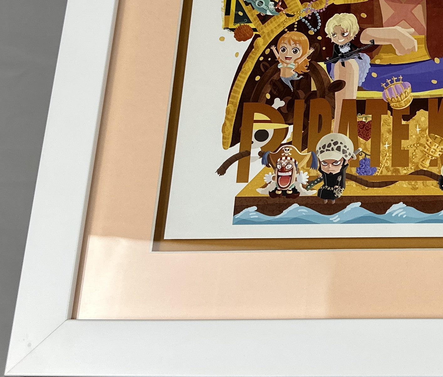 "Pirate King" print signed by Kehasuk
