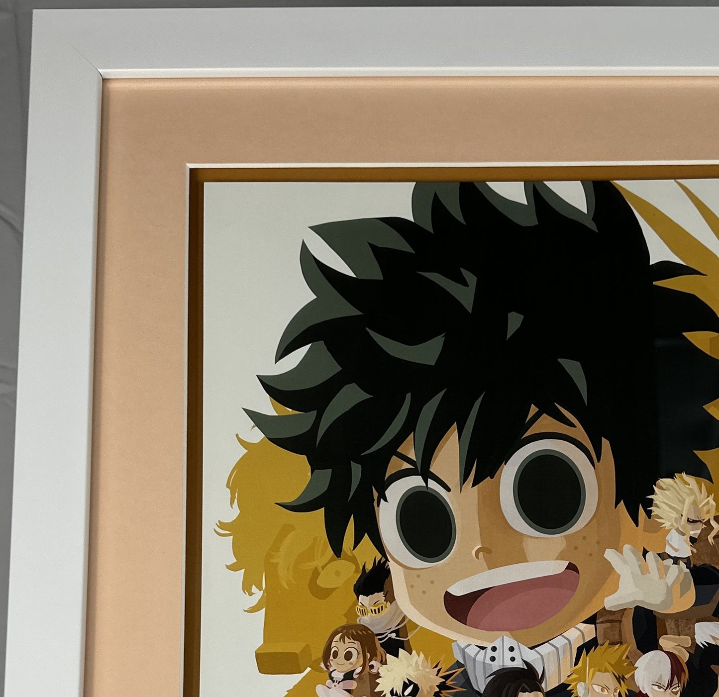 "My Hero Academy" Print Signed by Kehasuk