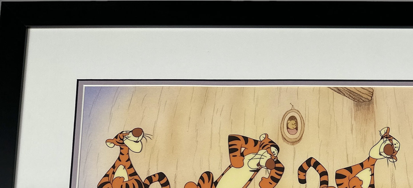 "Bouncy Troucy Tigger" limited edition Disney Sericel