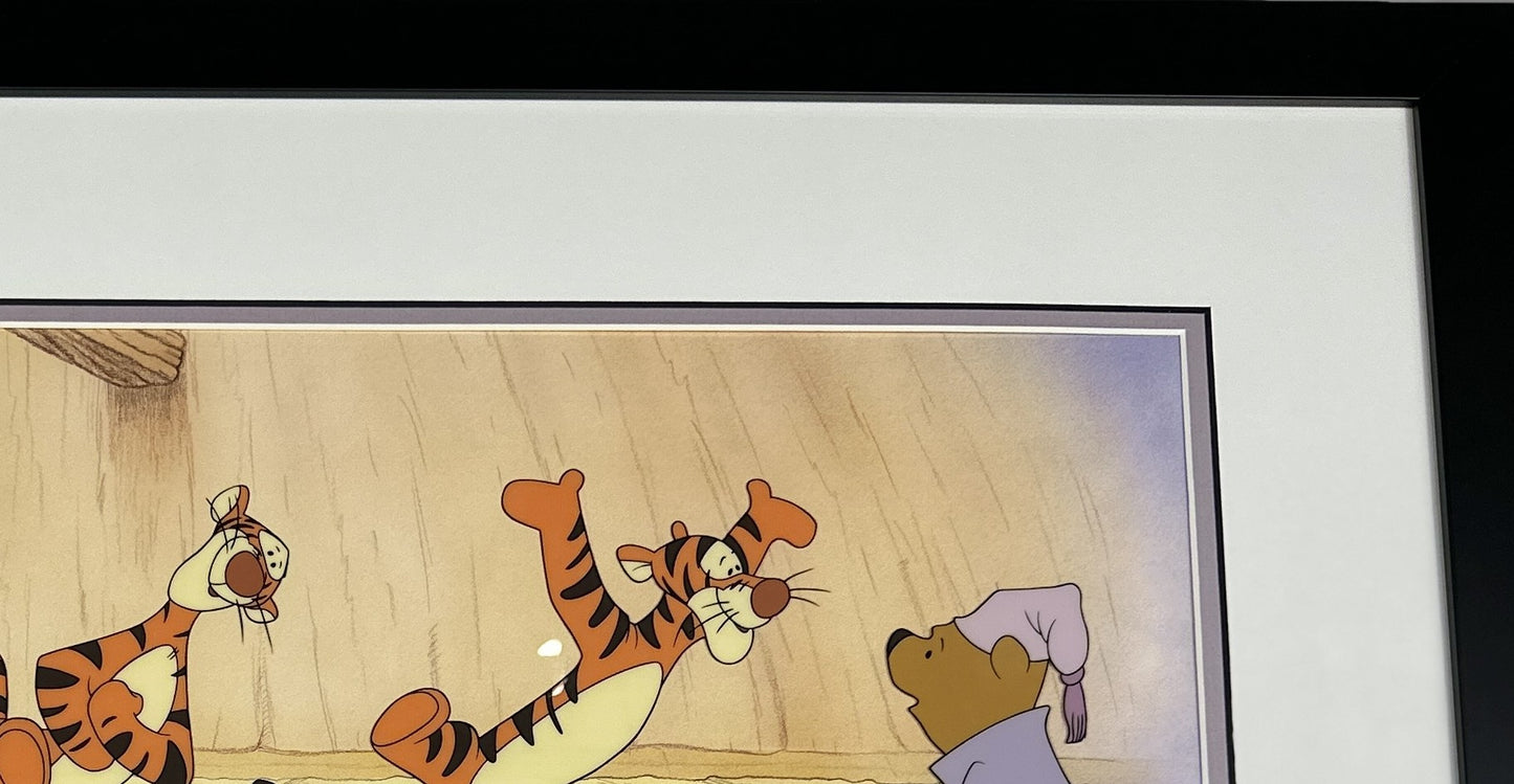 "Bouncy Troucy Tigger" limited edition Disney Sericel