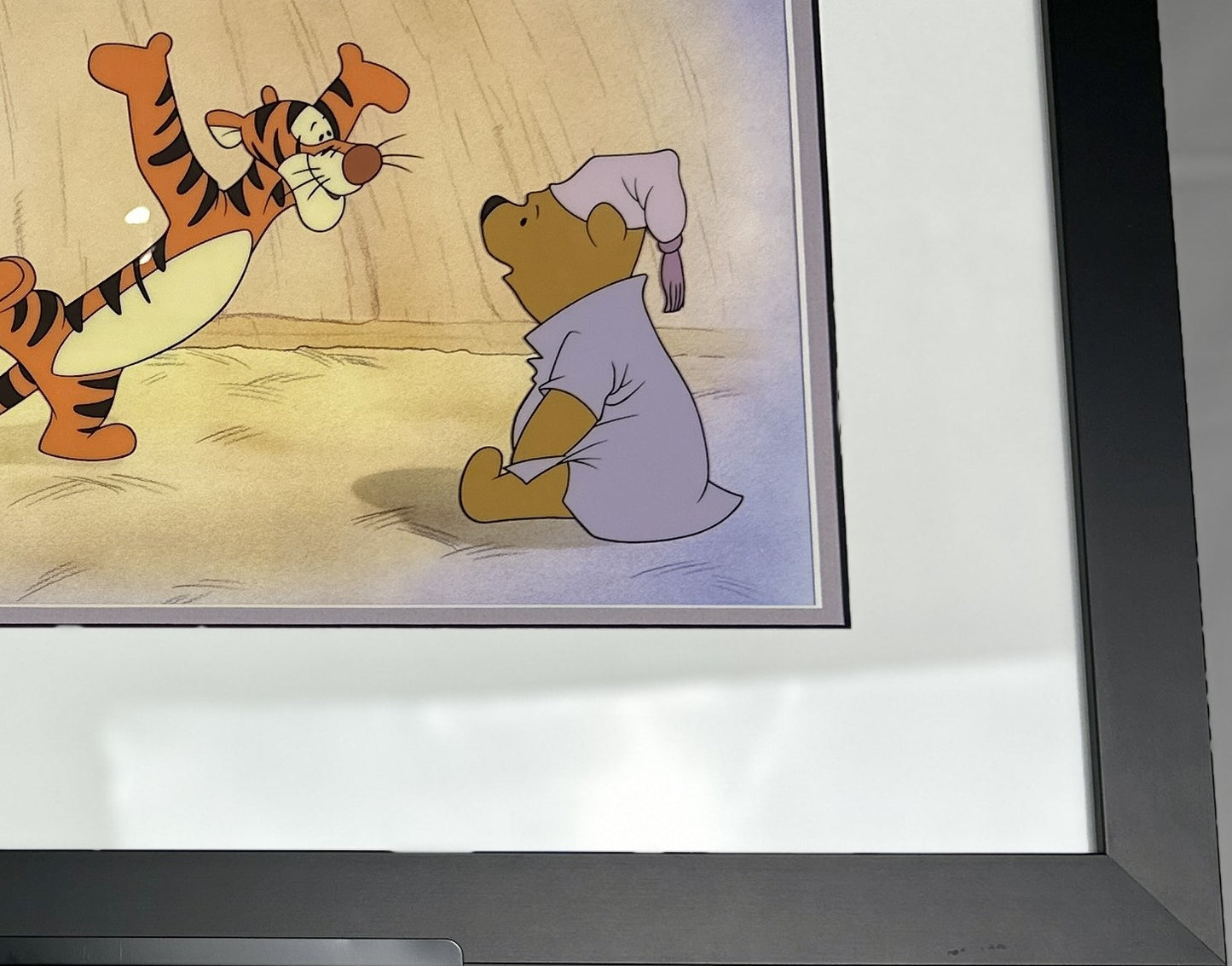 "Bouncy Troucy Tigger" limited edition Disney Sericel