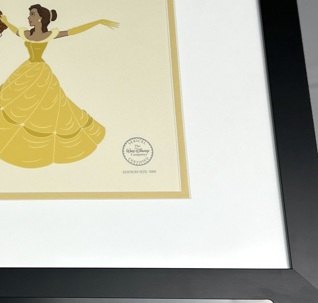 Disney "Bell of the Ball" limited edition Sericel