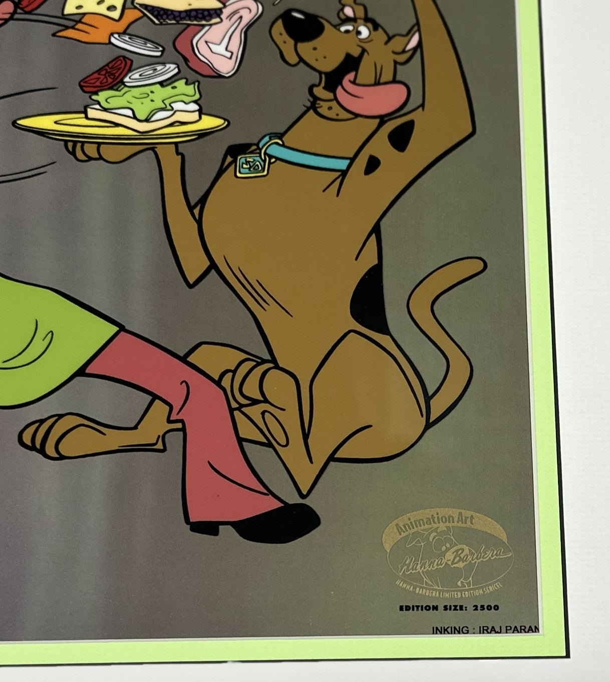 "Scooby's Hero" Hanna Barbera Limited Edition Sericel.