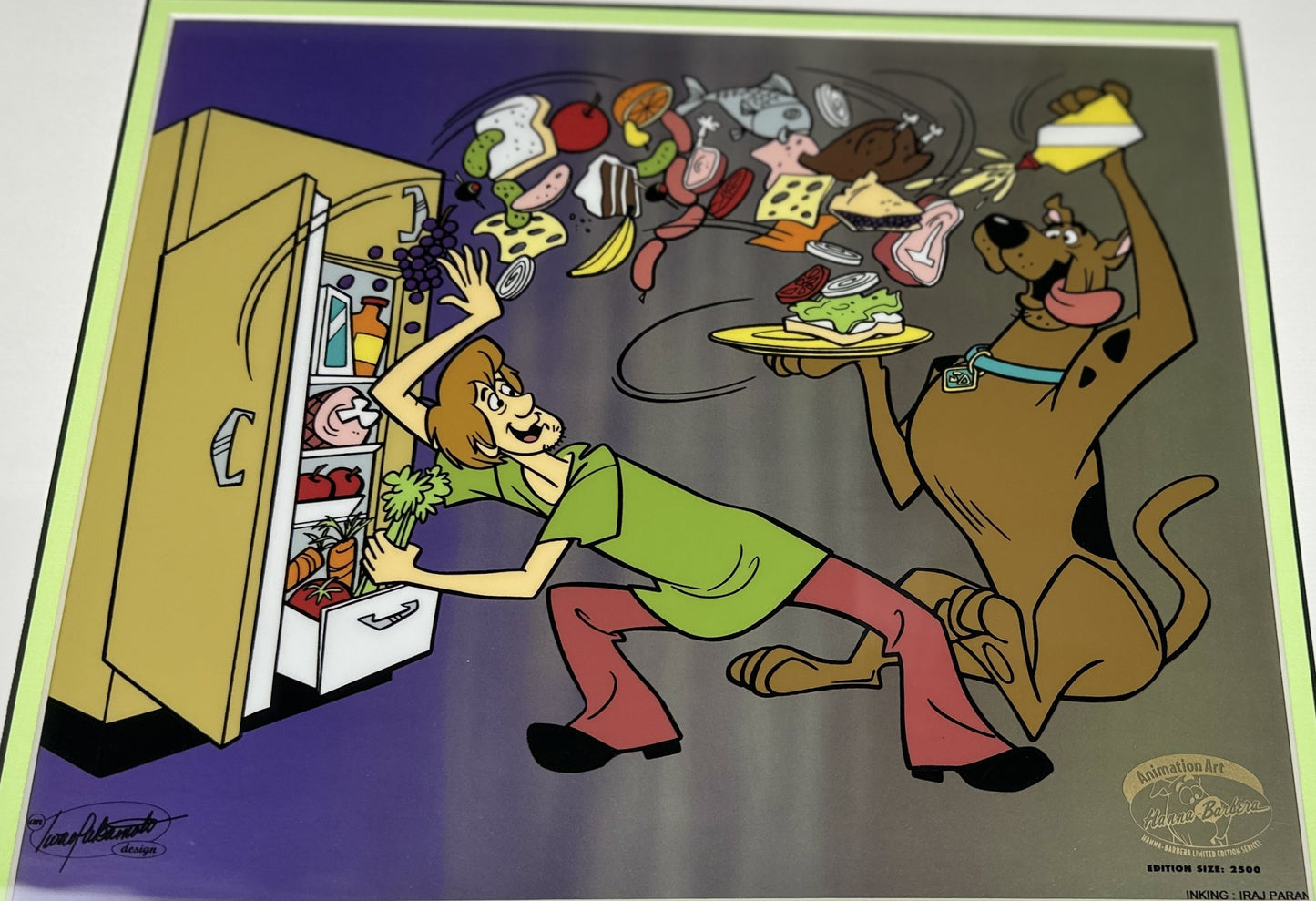 "Scooby's Hero" Hanna Barbera Limited Edition Sericel.