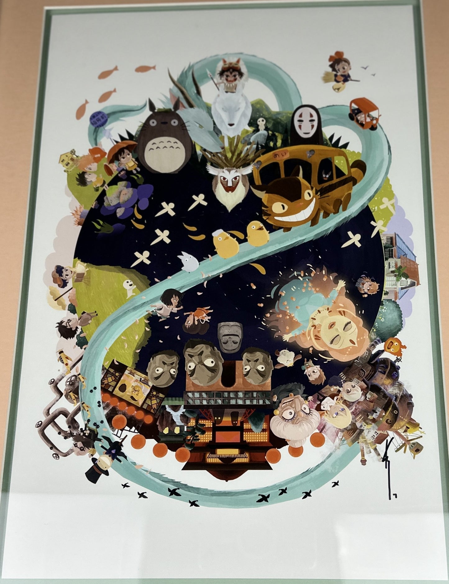 Signed 12"x18" Kehasuk print