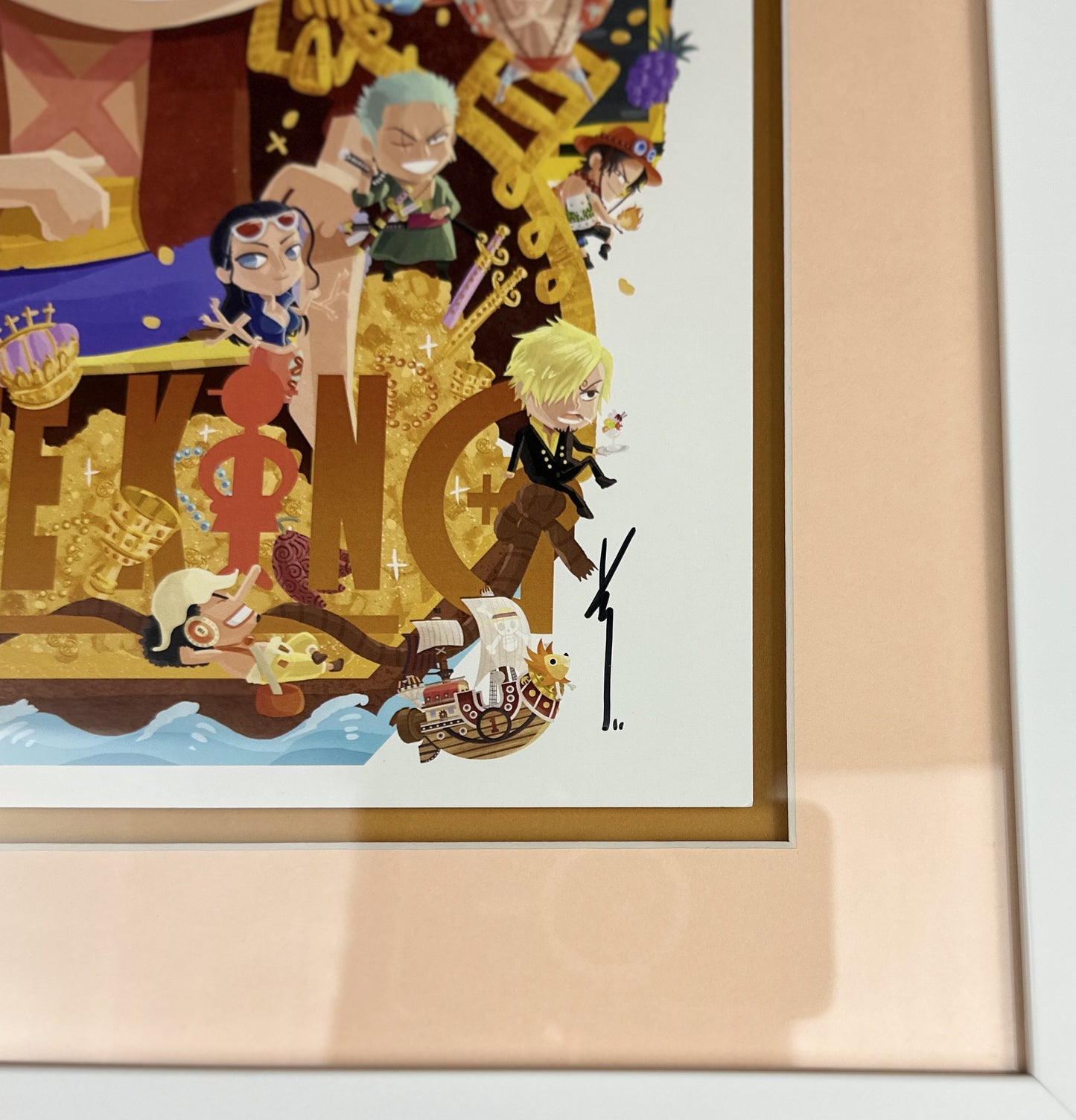 "Pirate King" print signed by Kehasuk