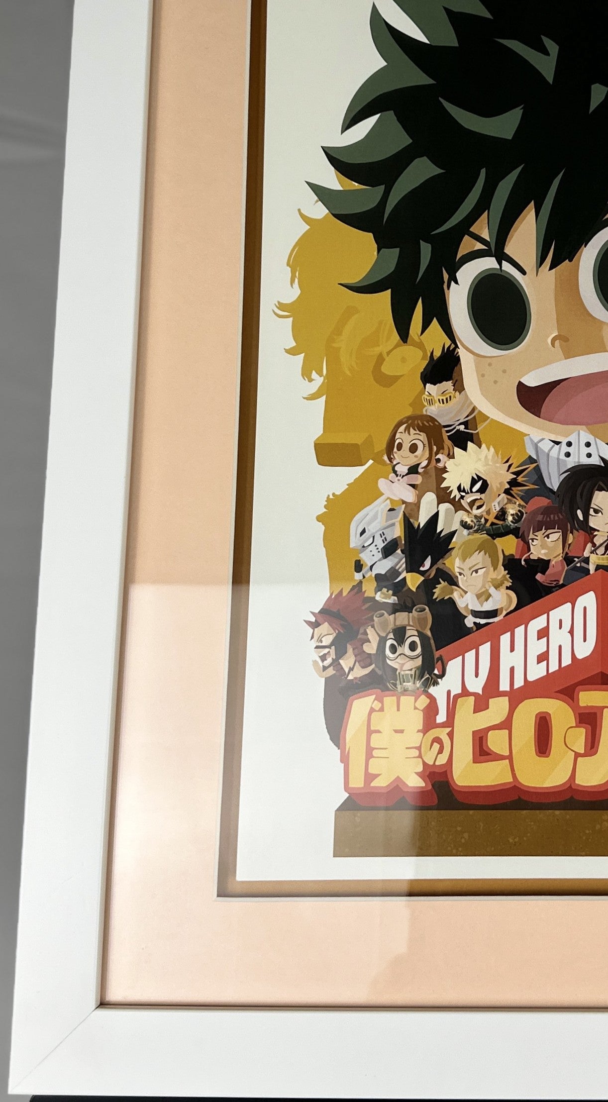 "My Hero Academy" Print Signed by Kehasuk