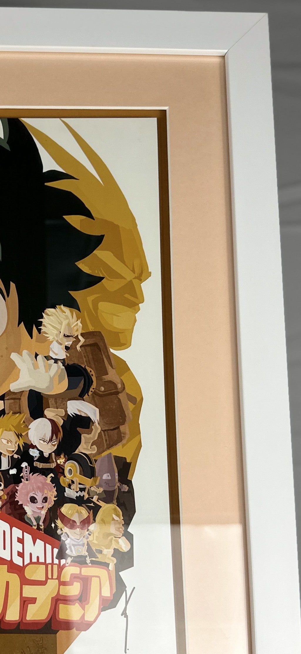 "My Hero Academy" Print Signed by Kehasuk